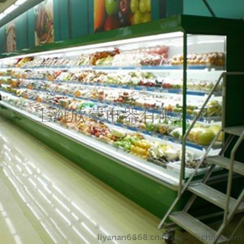 供应上海欣蒙超市风幕柜，水果风幕柜，立式风幕柜，风幕柜价格，风幕柜厂家